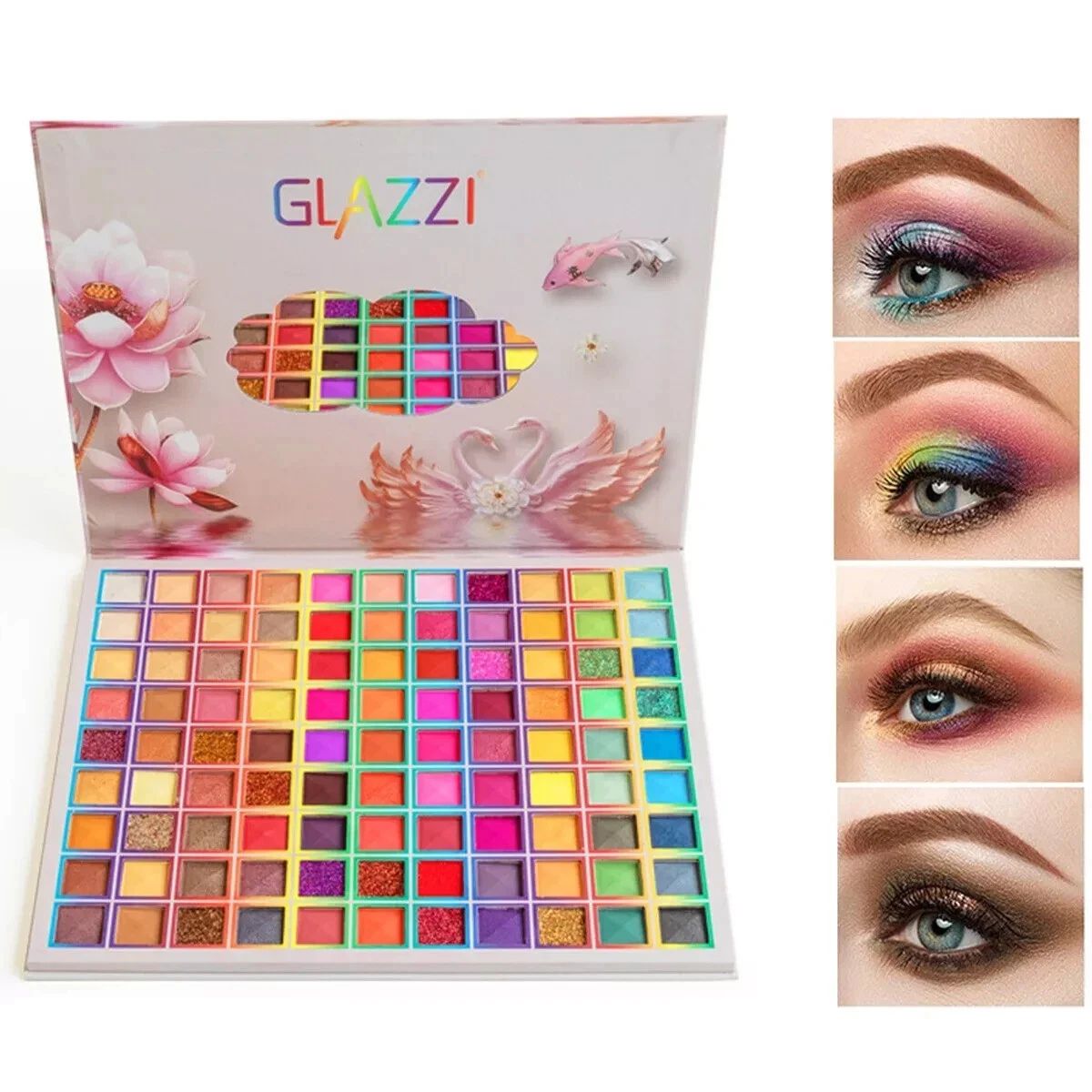 100 Color Eyeshadow Palette – Highly Pigmented Matte, Shimmer & Glitter Makeup Kit Main Keyword