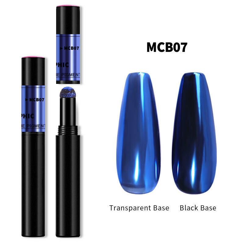 Chrome Nail Powder Pen for Gel Nails | Mirror Effect Pigment