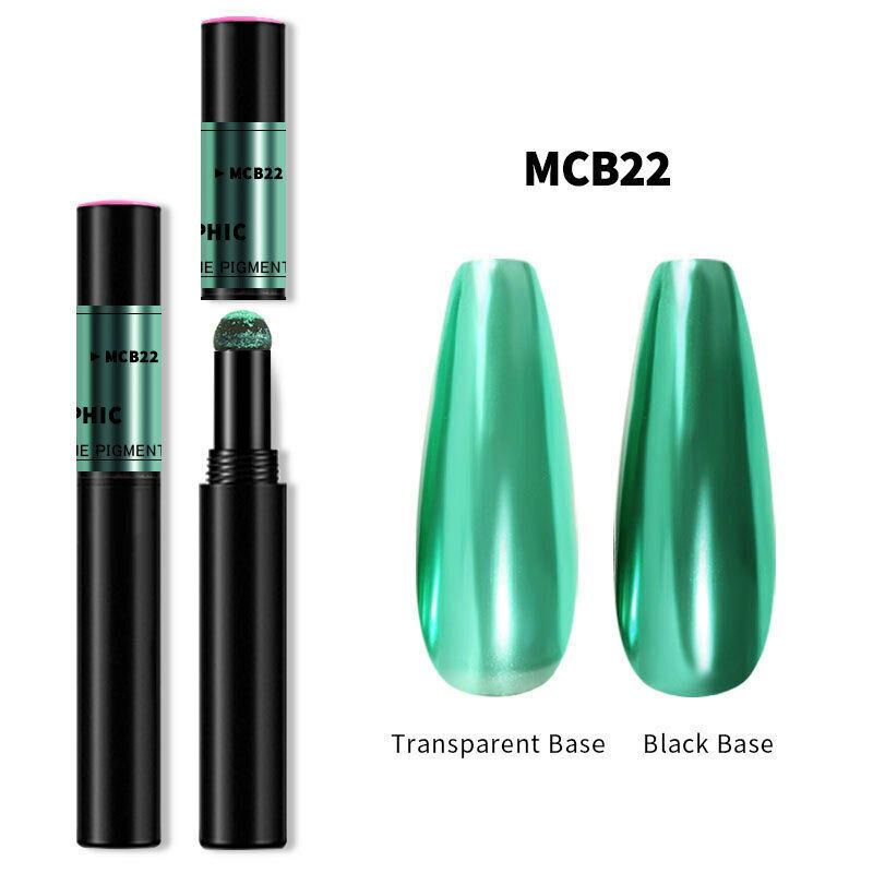 Chrome Nail Powder Pen for Gel Nails | Mirror Effect Pigment