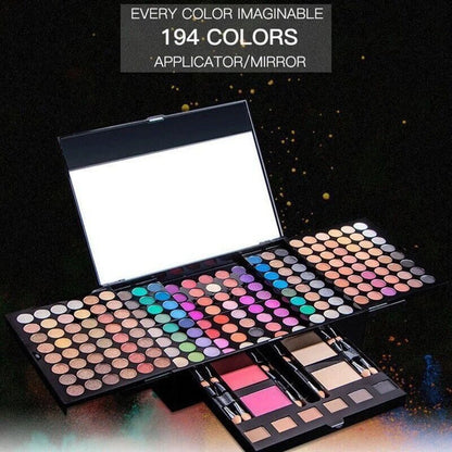 194 Colors Professional Makeup Palette | Complete Beauty Makeup Kit