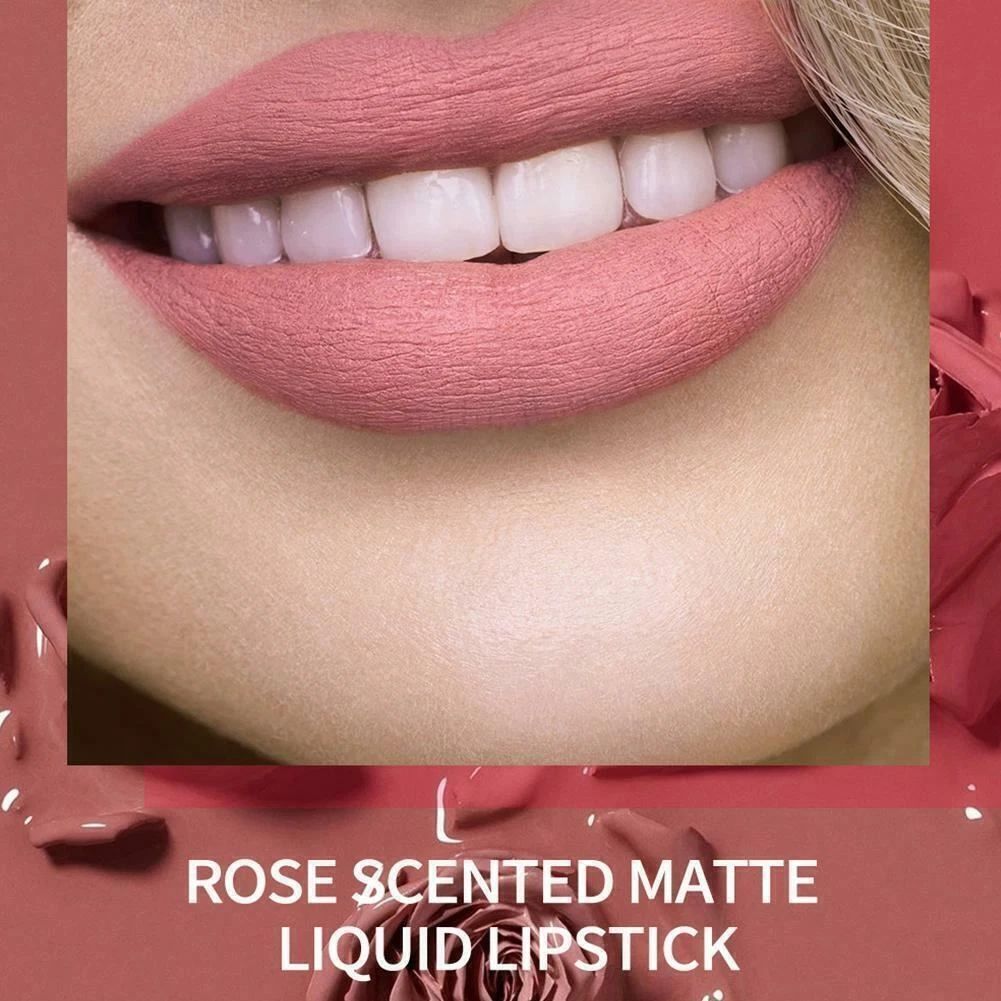 Handaiyan Matte Liquid Lipstick Set – 12 Long Lasting Waterproof Nude, Pink & Red Lipstick Collection