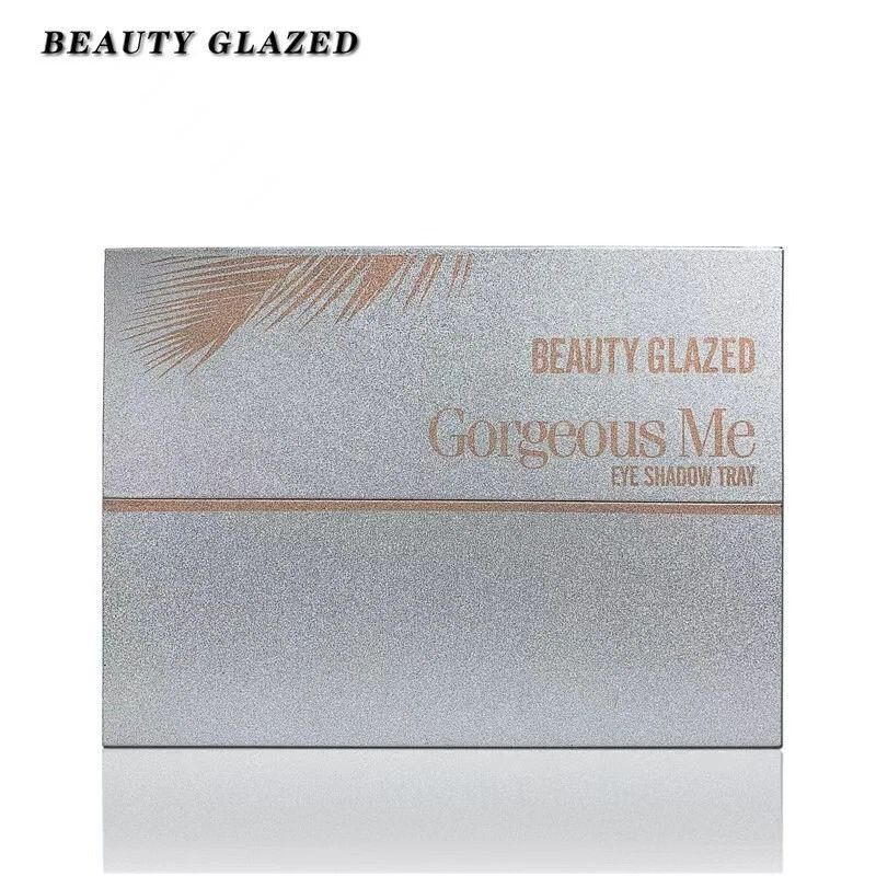 Beauty Glazed 'Gorgeous Me' eye shadow tray packaging on a white background