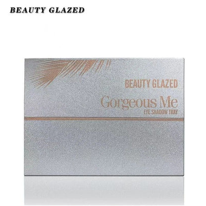 Beauty Glazed 'Gorgeous Me' eye shadow tray packaging on a white background