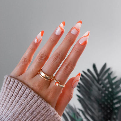 500Pc False Nail Tips | French Acrylic, 10 Sizes for DIY