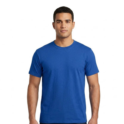 3 Pack Men's 100% Cotton Plain T-Shirts – Short Sleeve Crew Neck Basic Tees